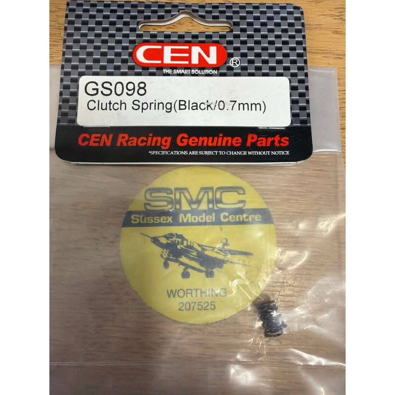 CEN RC car Spares Clutch Spring (Black 0.7MM) GS098 (Box 92)