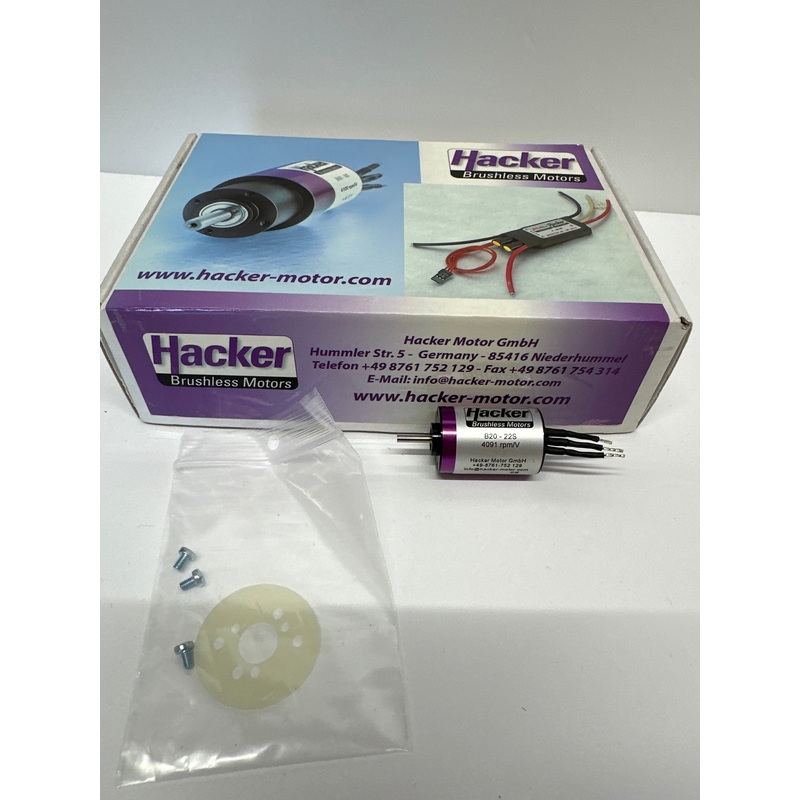 Hacker B20-22S 4091 rpm Inrunner Brushless Motor