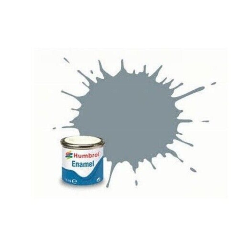 Humbrol 87 Matt Steel Grey - Tinlet (14ml) AA0967