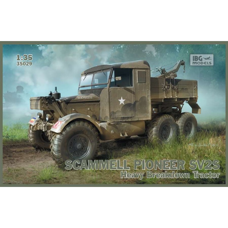 IBG 35029 1/35 Scammel Pioneer SV/2S Heavy Breakdown Tractor
