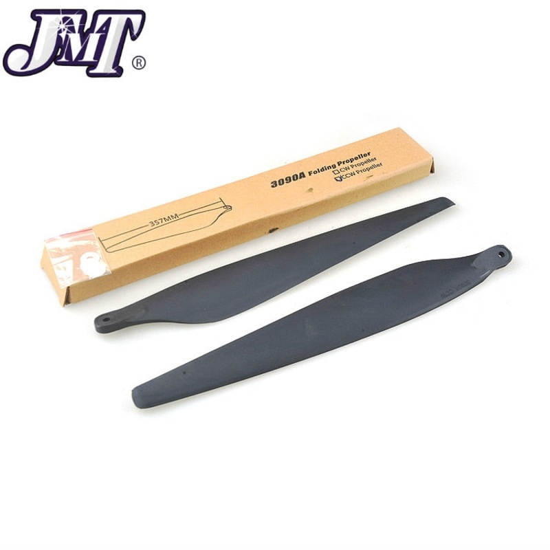 JMT 30 inch Folding Propeller CW CCW 3090A Propellers with Props Adapter for Multi-axis Quadcopter Drone RC Accessories 1x CCW No Adapter