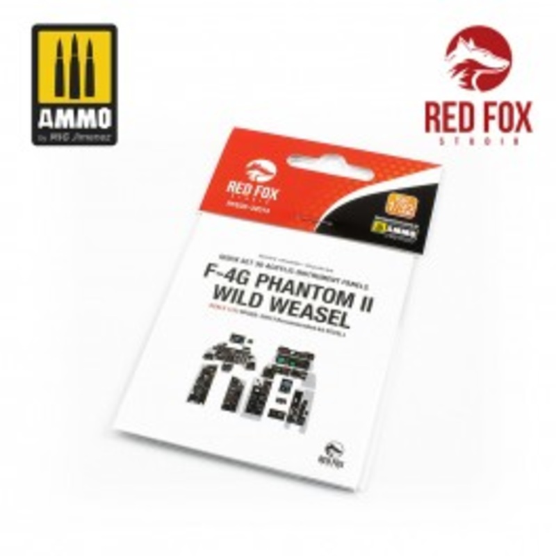 Red Fox 32013 1/32 F-4G Phantom II "Wild Weasel" (for Revell kit)