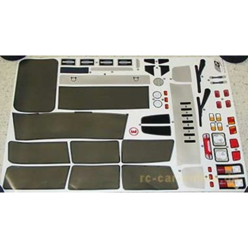 FG Modellsport RC Car Spares Decals for Hummer H2 4WD set 36155 (Box 97)