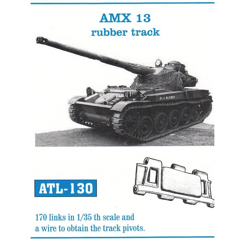 Friulmodel ATL-130 AMX-13 (Rubbered track)