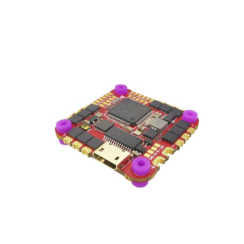 HAKRC F7226 AIO Flight Controller Built-in 40A ESC STM32F722RET6 MPU6000 AT7456E OSD Barometer 5V/3A BEC Dual USB FPV Drone