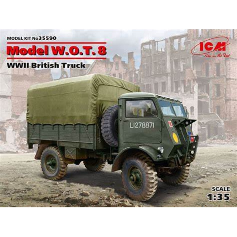 ICM 35590 1/35 Model W.O.T. WWII British Truck