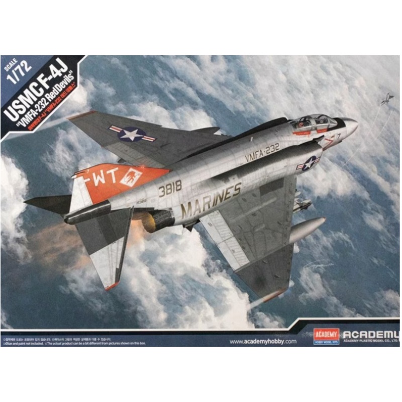 Academy 12556 1/72 USMC F-4J ""VMFA-232 Red Devils"