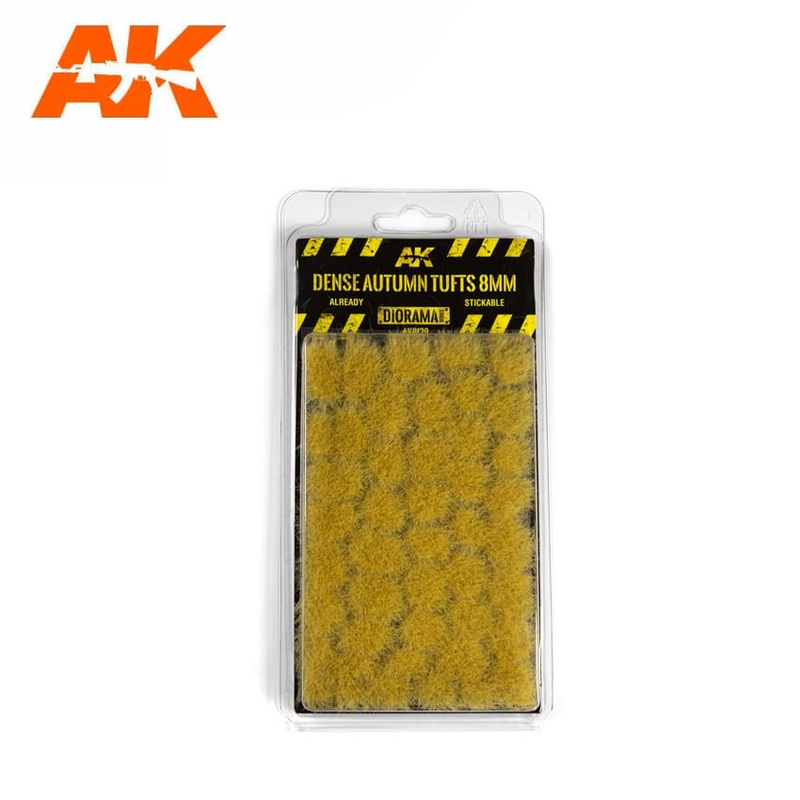 AK Interactive 8129 Dense Autumn Tufts- 8mm