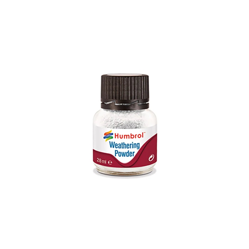 AV0002 HUMBROL ENAMEL Weathering Powder White 28ML
