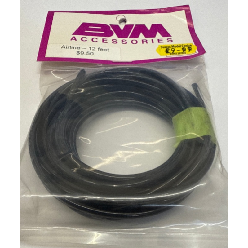 BVM Accessories Airline - Black 12 feet