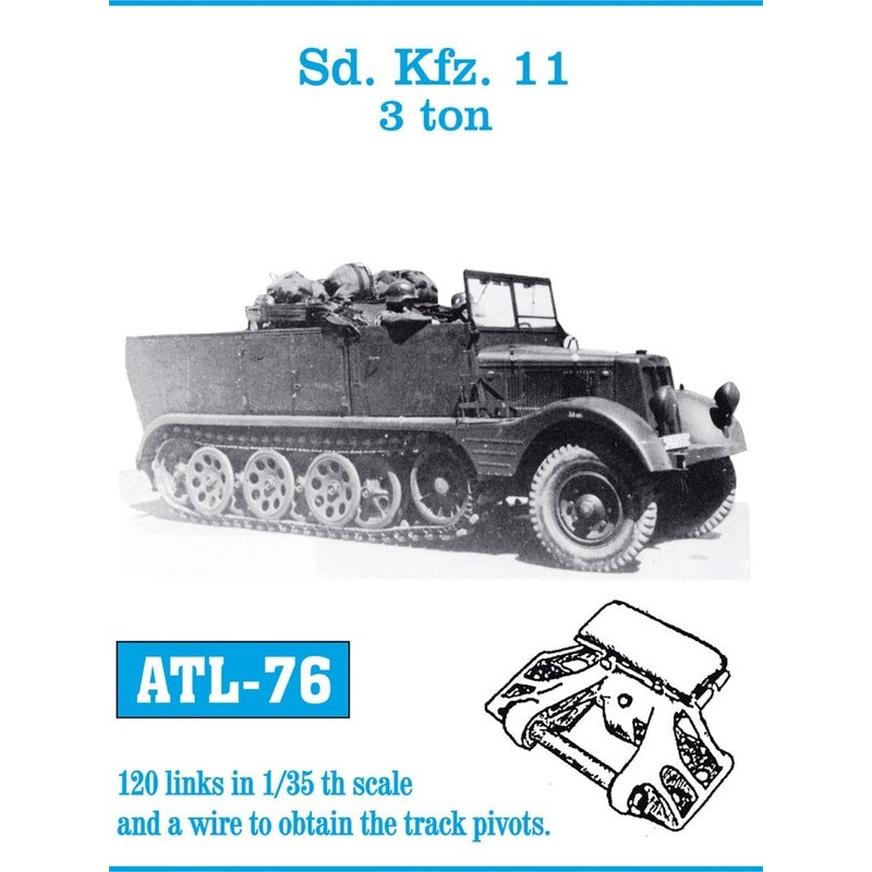 Friulmodel ATL-076 1/35 Sd. Kfz. 11 3 ton