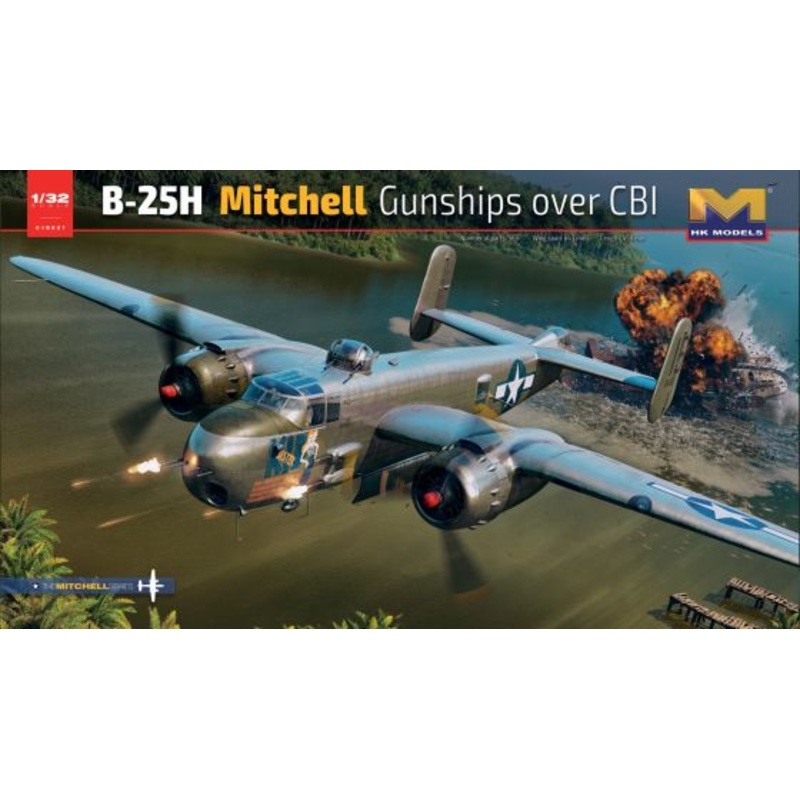 HK Models 1/32 01E037 B-25H Mitchell Gunships over CB
