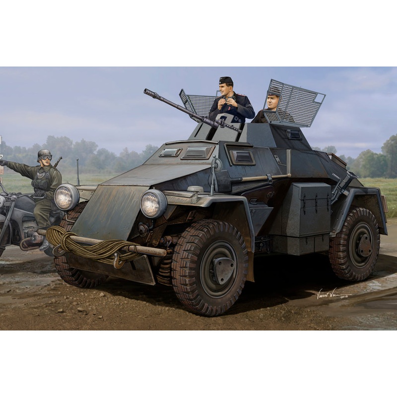 Hobby Boss 83816 1/35 German Sd.Kfz.222 Leichter Panzerspahwagen (3rd Series)