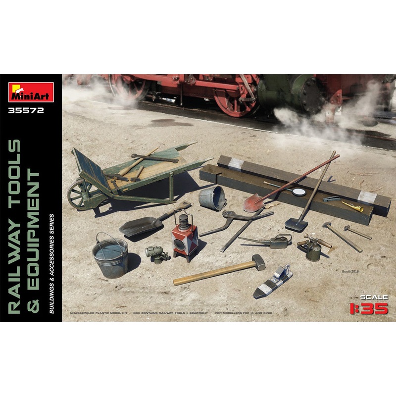 MiniArt 35572 1/35 Railway Tools & Equipment