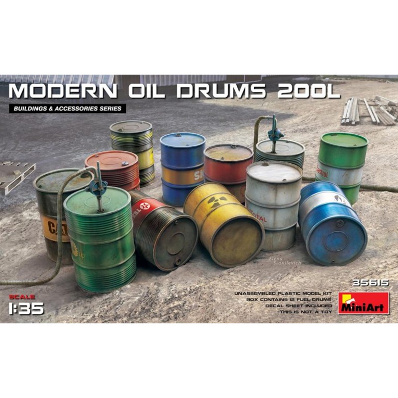 MiniArt 35615 1/35 Modern Oil Drums