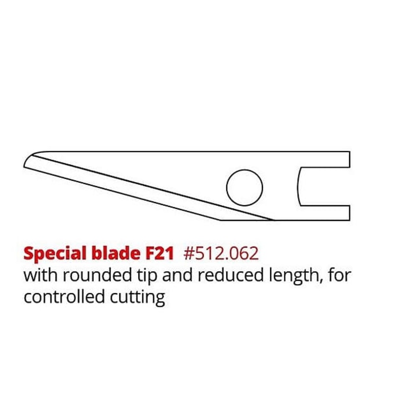 Mozart Precision Cutting PB1 Short Blade (Kurz) - 10 Pack