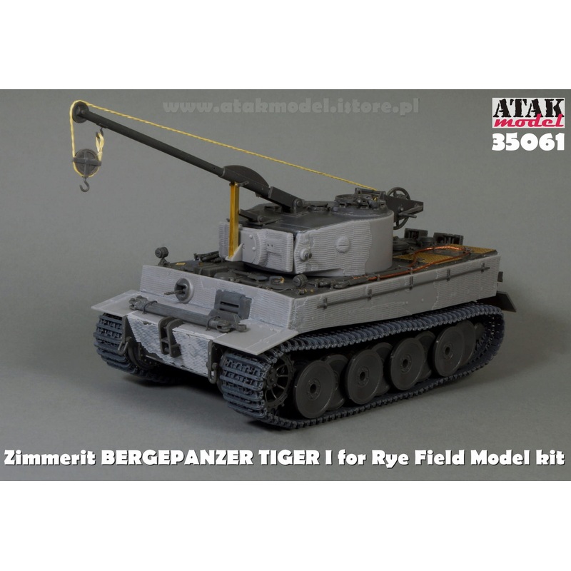 ATAK 35061 1/35 Zimmerit for Bergepanzer Tiger I (Rye Field)