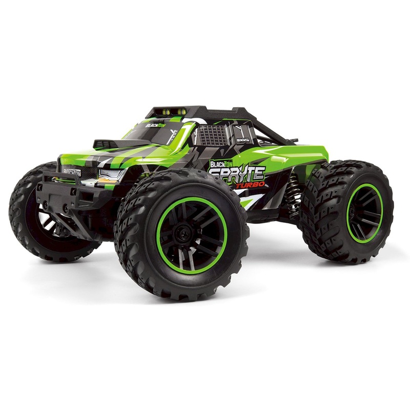 BLACKZON Spryte ST Turbo 1/20 4WD Brushless Monster Truck Green 540289