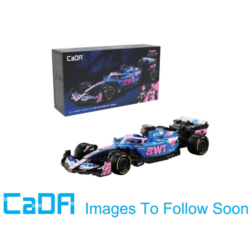 CADA 1:24 BWT Alpine F1 Team A525 Racing Car - 300 pcs