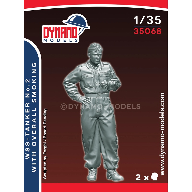 Dynamo DYM35068 1/35 WSS Panther Crew No.2 with Overall Smoking