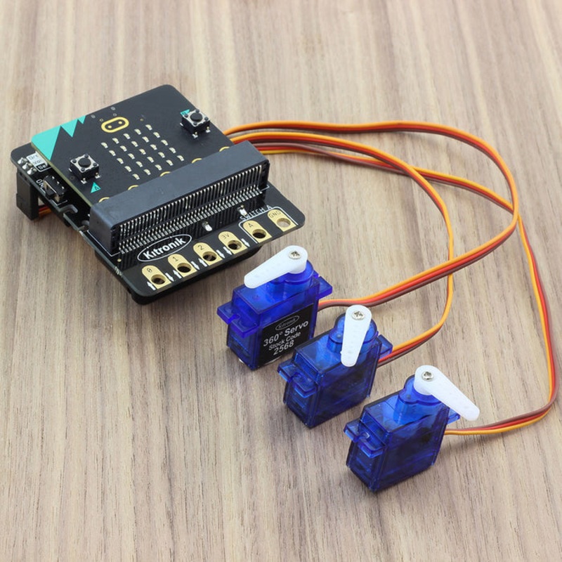 Simple Servo Control Board for BBC micro:bit