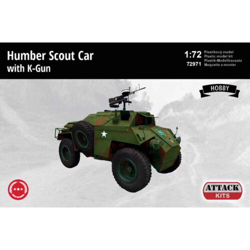 Attack Models 1/72 Humber Scout Car with K-Gun Kit 72971