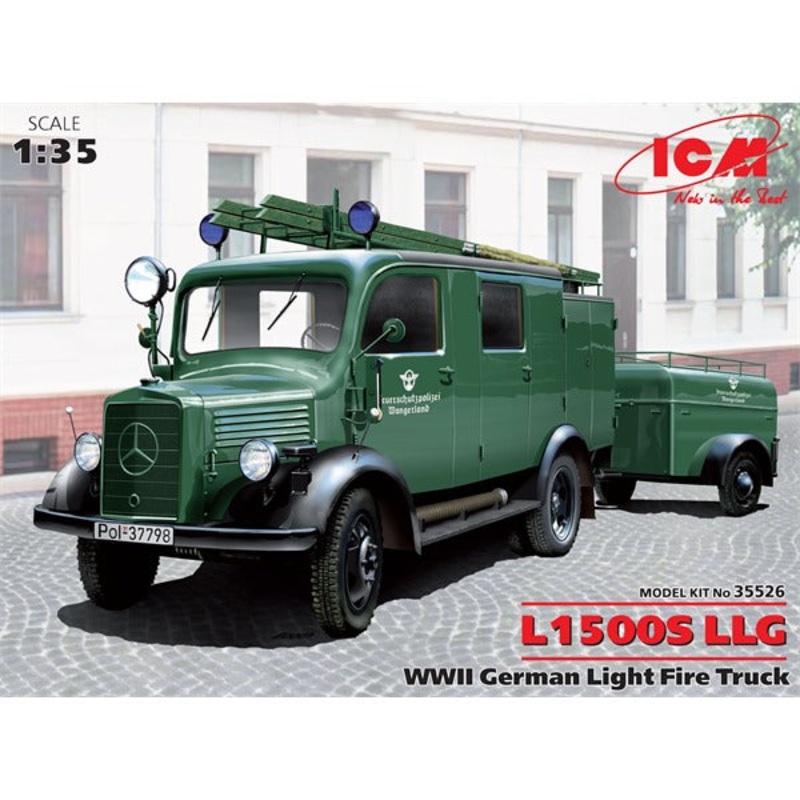 L1500S LLG WWII German Light Fire Truck