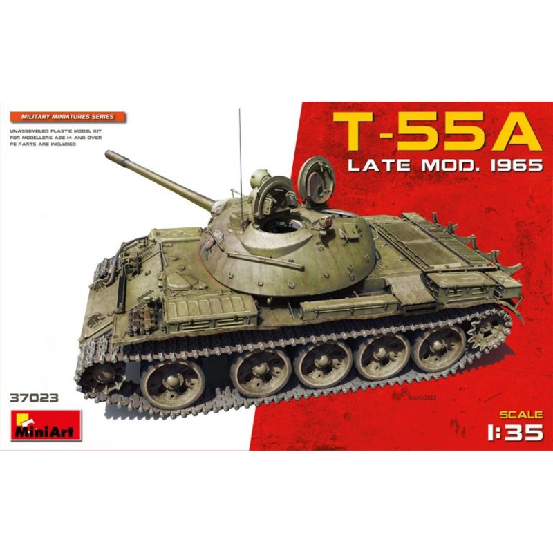 MiniArt 37023 1/35 T-55A Late Mod. 1965
