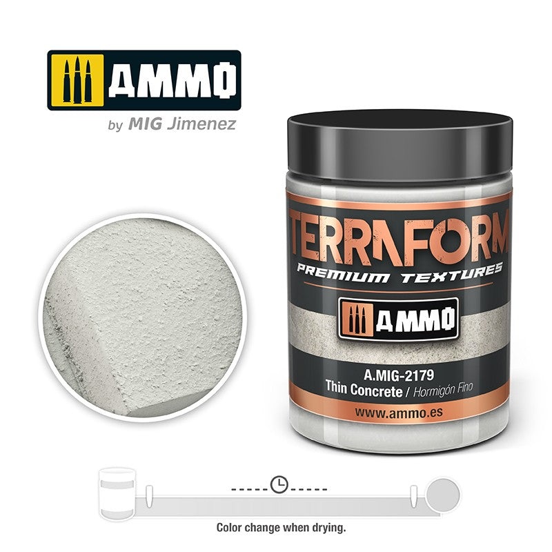 AMMO by Mig 2179 Terraform Concrete - 100ml