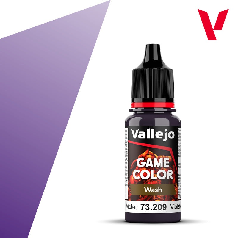 Vallejo Game Color Wash 209 Violet (18ml)