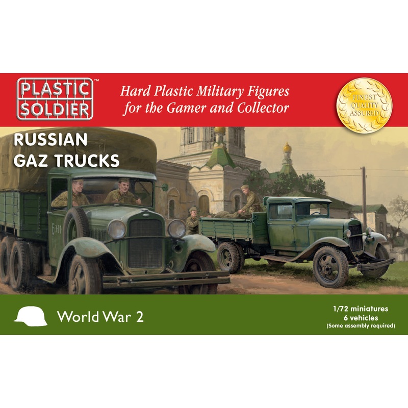 WW2V20036 1/72 RUSSIAN GAZ TRUCKS