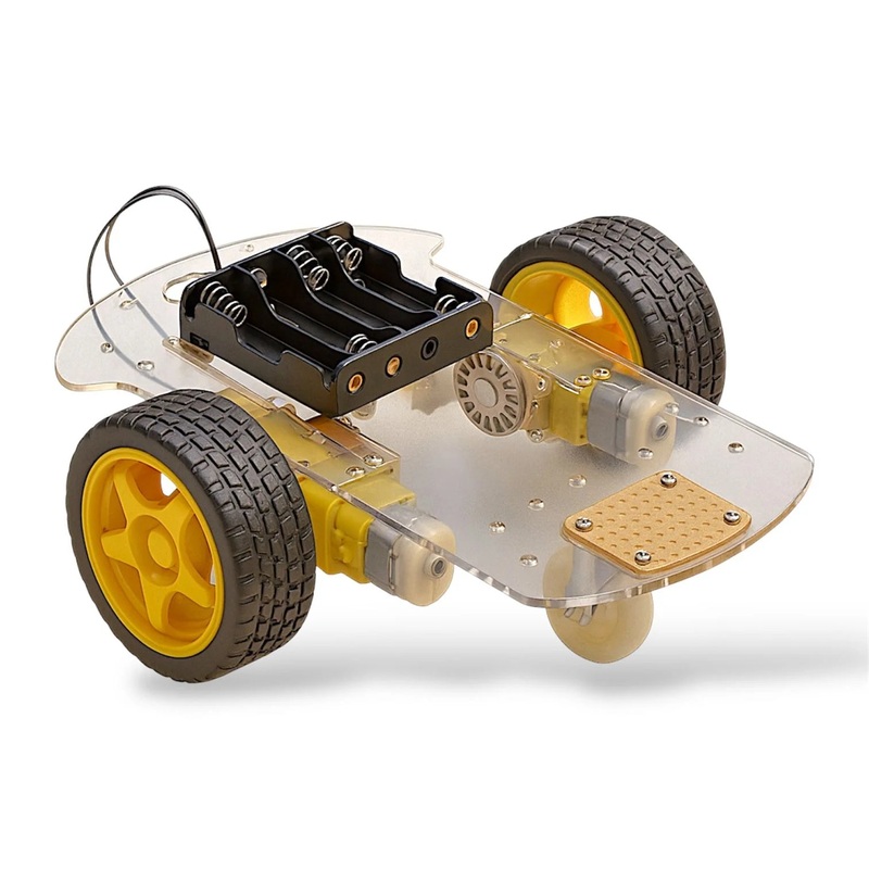2WD Smart Robot Car Chassis Kit DIY Robotics Platform for Arduino & Raspberry Pi