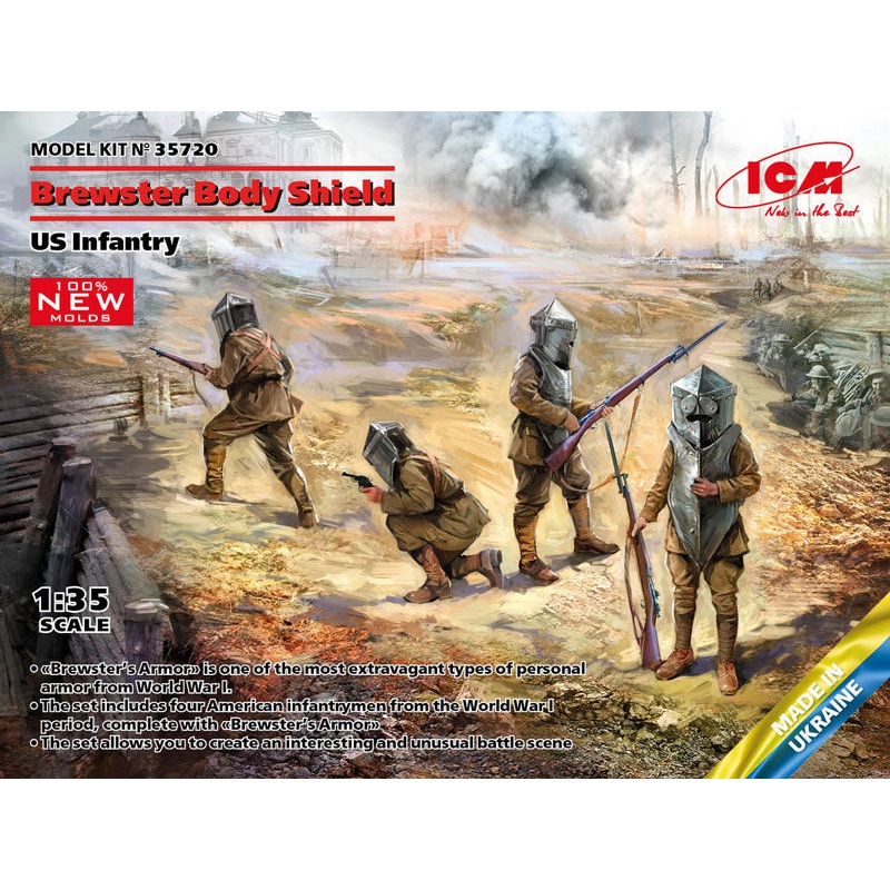 ICM 35720 1/35 Brewster Body Shield, US Infantry