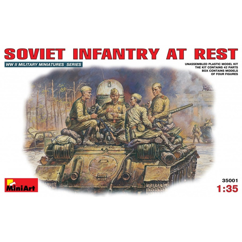 MiniArt 35001 1/35 Soviet Infantry at Rest