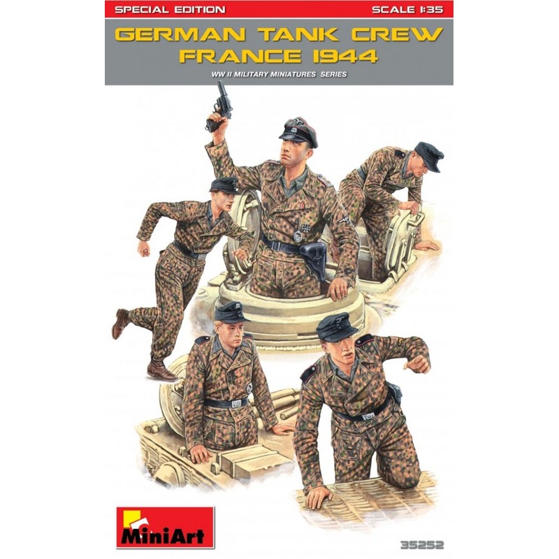MiniArt 35252 1/35 German Tank Crew (France 1944) Special Edition