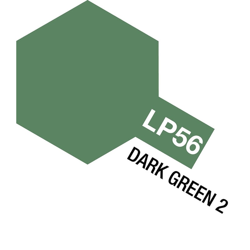 Tamiya 82156 Lacquer Paint LP56 Dark Green 2 10ml