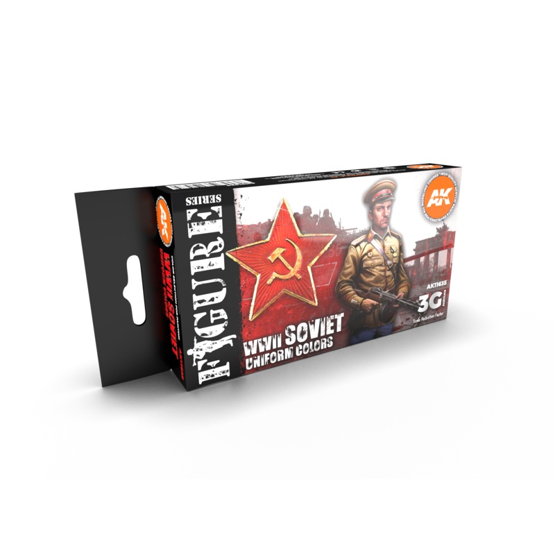 AK Interactive 3G Soviet WWII Uniform Colors