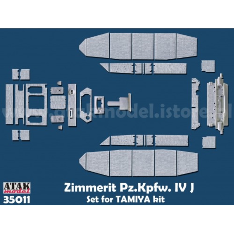 ATAK 35011 1/35 Zimmerit for Panzer IV H (Tamiya)
