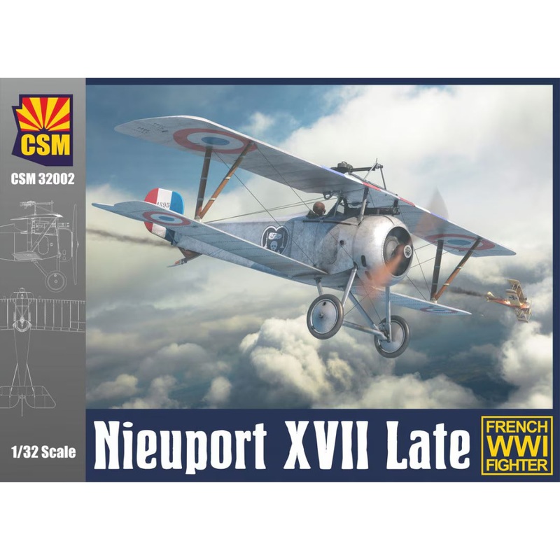Copper State Models 32002 1/32 Nieuport XVII Late French WWI Fighter