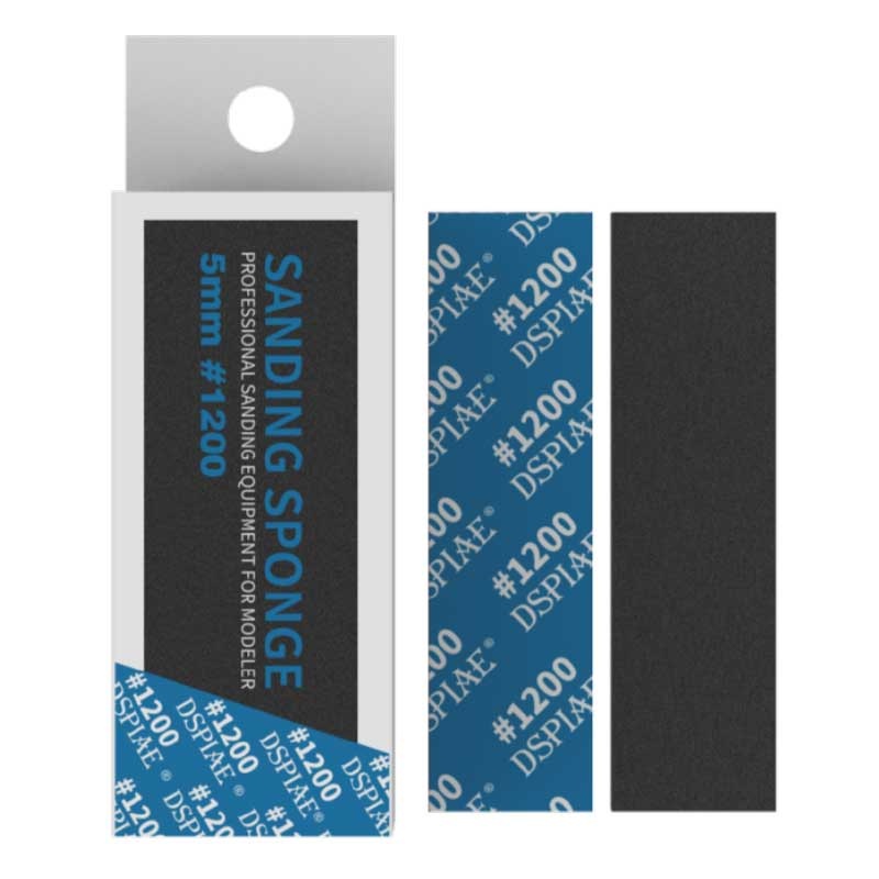 DSPIAE SS5-1200 5mm #1200 Sanding Sponge 5Pcs