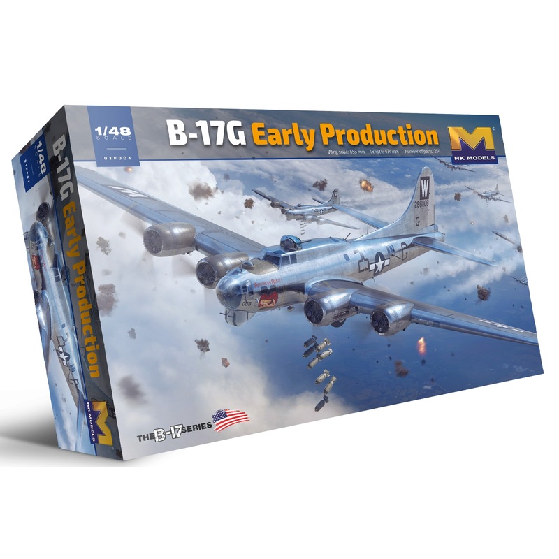 HK Models 01F001 1/48 B-17G Flying Fortress Early Production