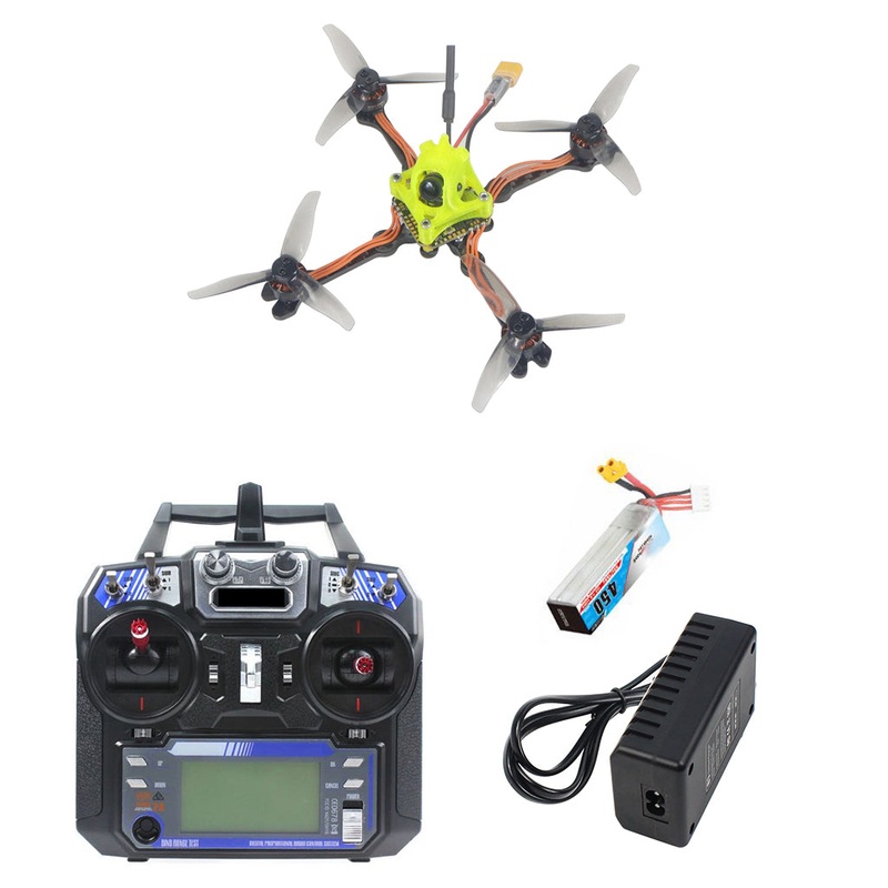 QWinOut 3inch 135mm RC Drone RTF 5200KV Motor F4 AIO Flight Control FLYSKY Remote Control FPV Quadcopter Aircraft
