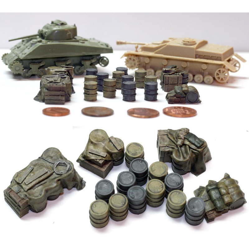 Value Gear 720DG 1/72 German Fuel Drums