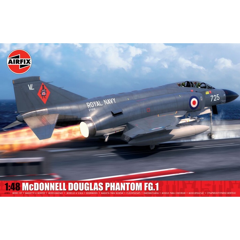 Airfix McDonnell Douglas Phantom FG.1 1:48 Scale