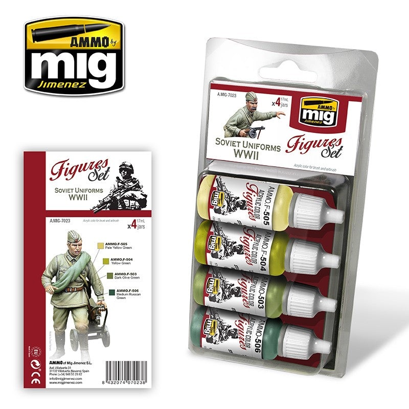 AMMO by Mig 7023 Soviet Uniforms WWII