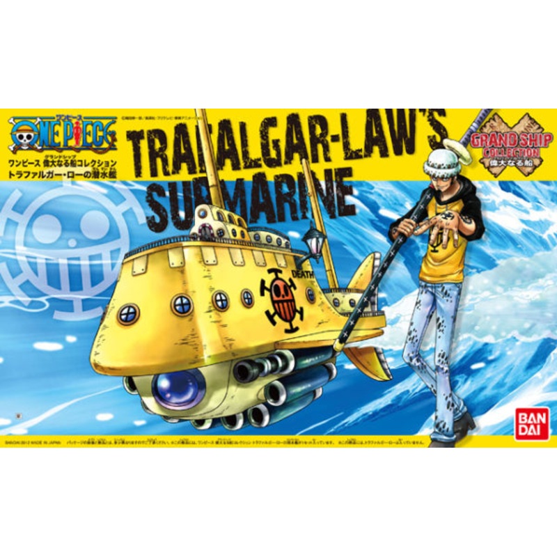 Bandai One Piece Grand Ship Collection 02 Trafalgar Law's Submarine 'One Piece'