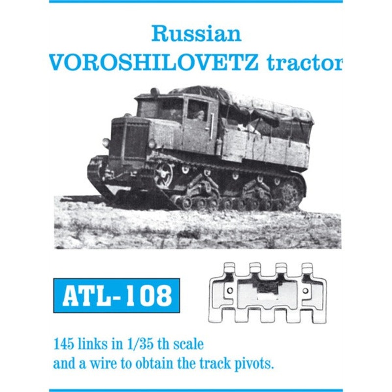 FRIUL MODEL ATL-108 Russian Voroshilovets tractor tracks