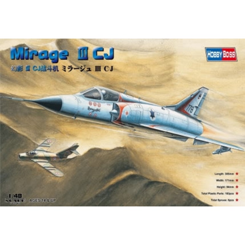 Hobby Boss 80316 1/48 Mirage IIIJ