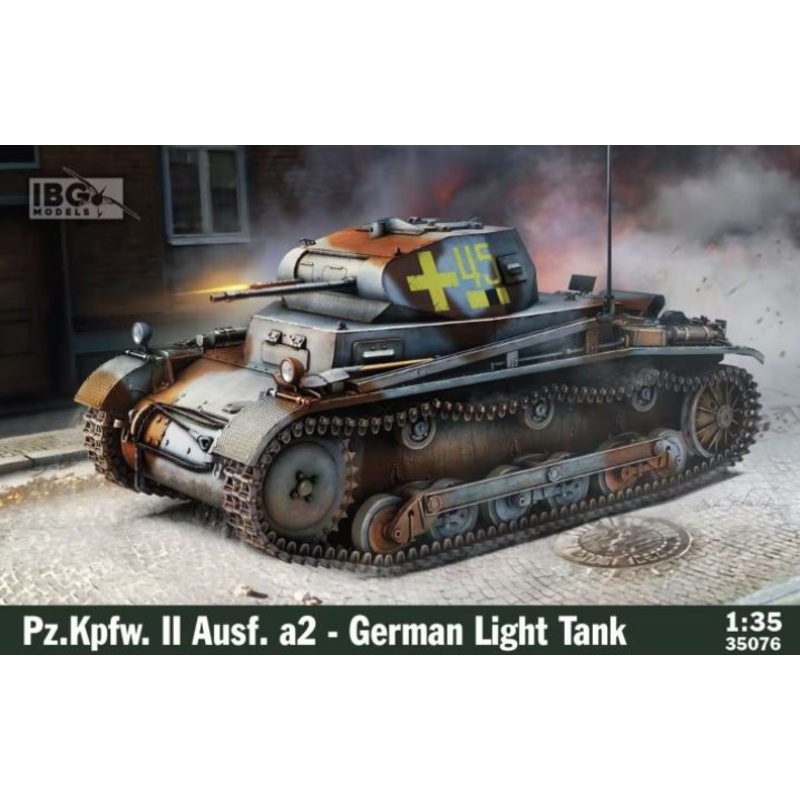 IBG 35076 1/35 Pz.Kpfw. II Ausf. a2 German Light Tank