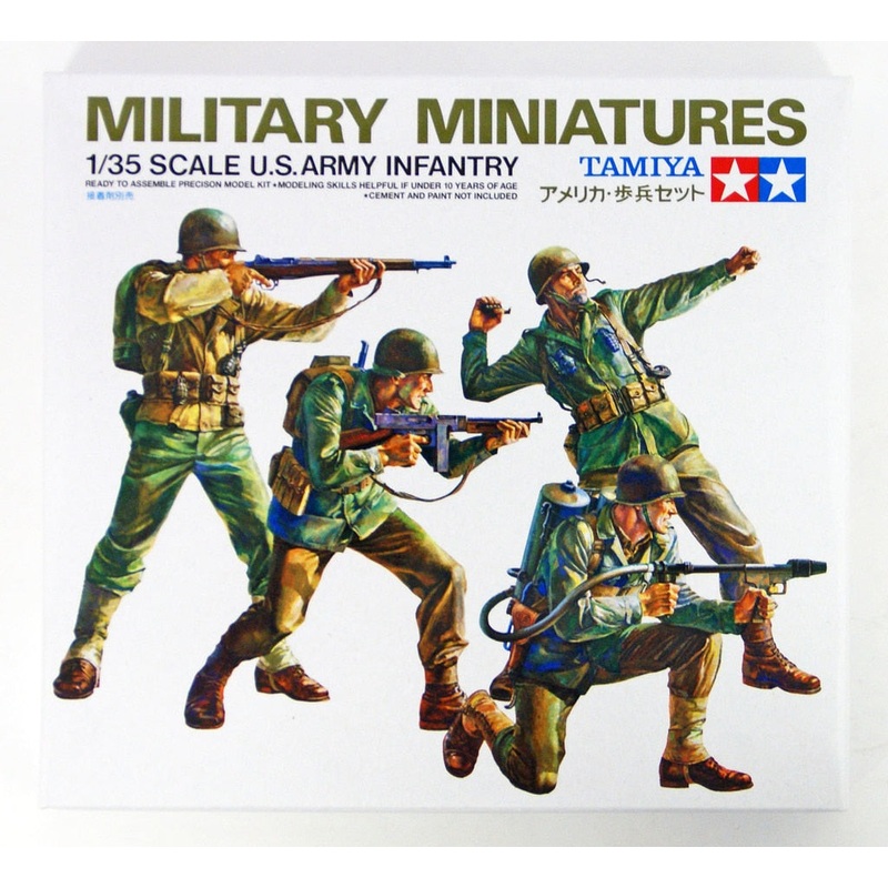 Tamiya 35013 1/35 US Army Infantry WWII